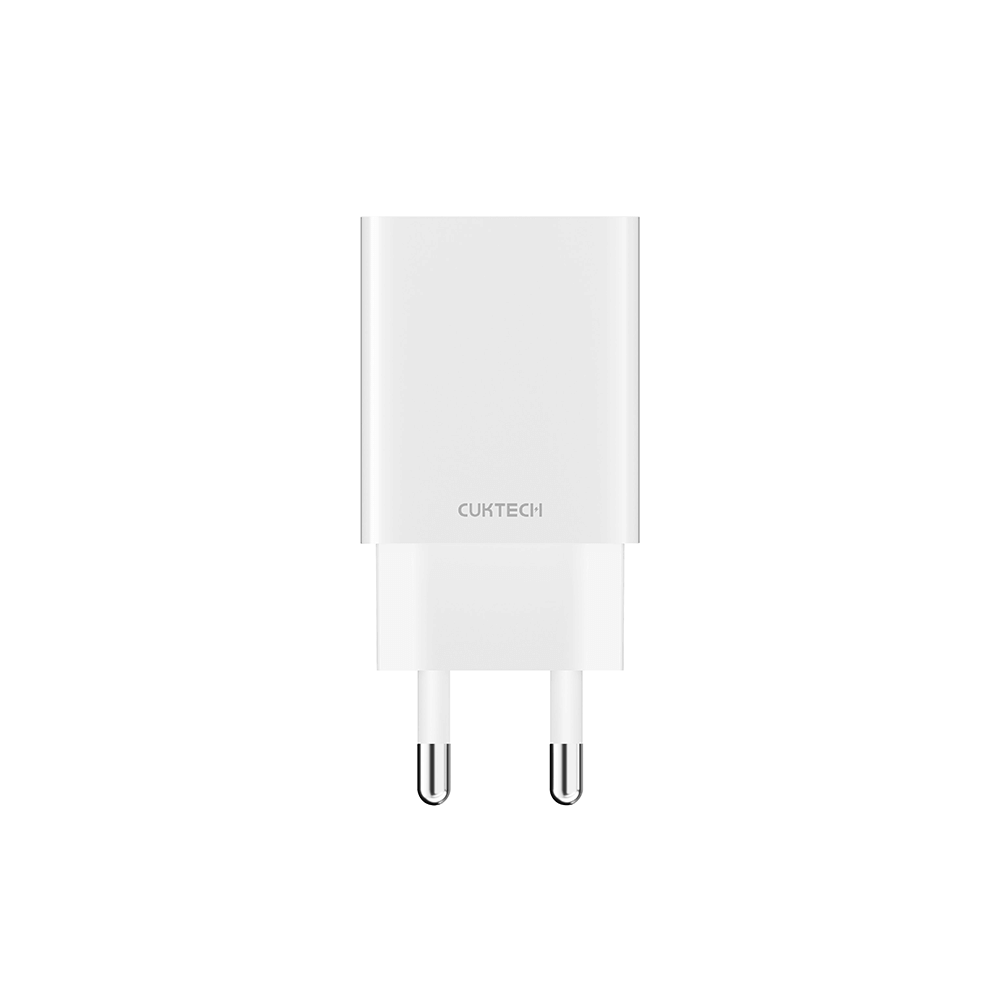 หัวชาร์จเร็ว CUKTECH USB-C GAN 30W CUKTECH A18T สีขาว ใช้สำหรับ IPHONE (รองรับเทคโนโลยี PD 3.0)KR_0